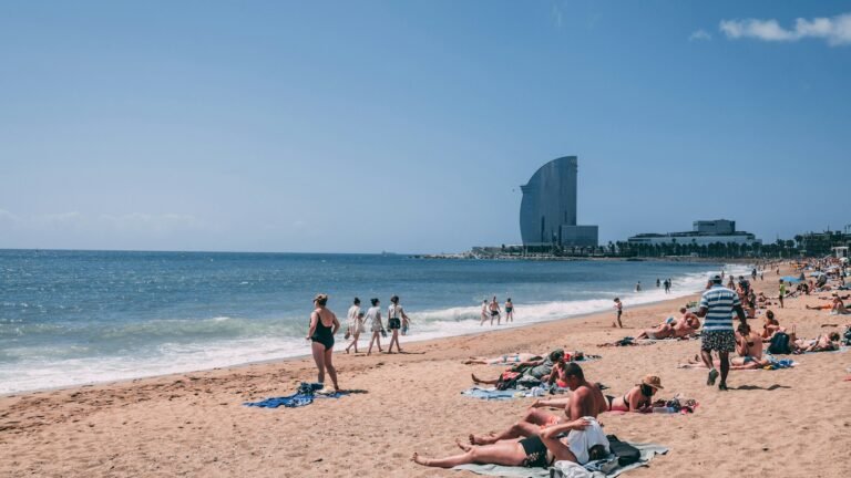 De stranden van Barcelona