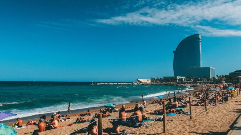 Het weer in Barcelona in augustus