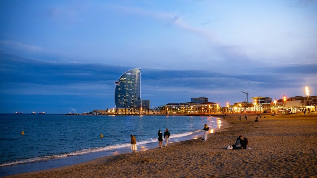 Hotels aan het strand in Barcelona